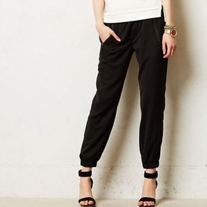 NWOT Silky Black Joggers - summer Sale!
